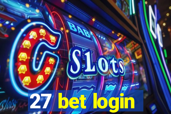 27 bet login